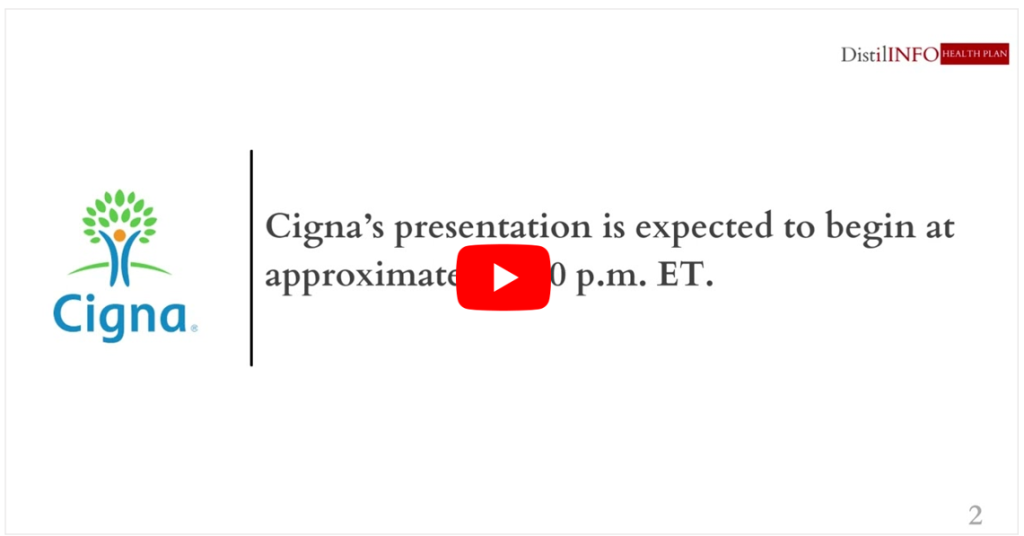 Cigna Corporation Announces Appearance at the BofA Securities 2022